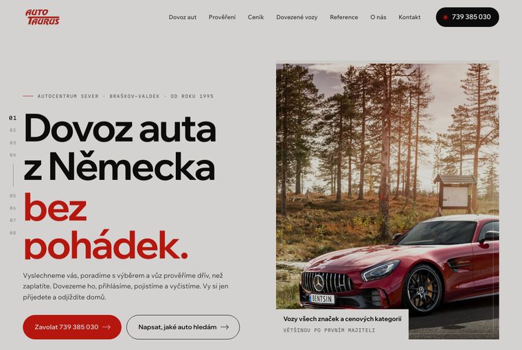 Prodej a servis vozů