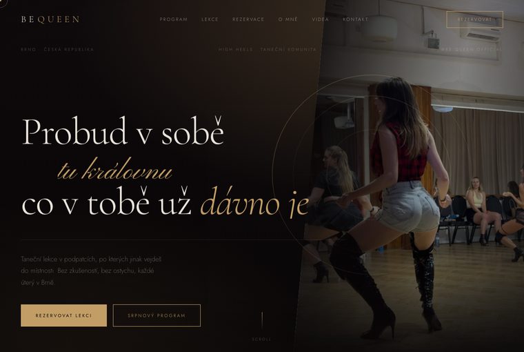 Taneční lekce, tmavá varianta