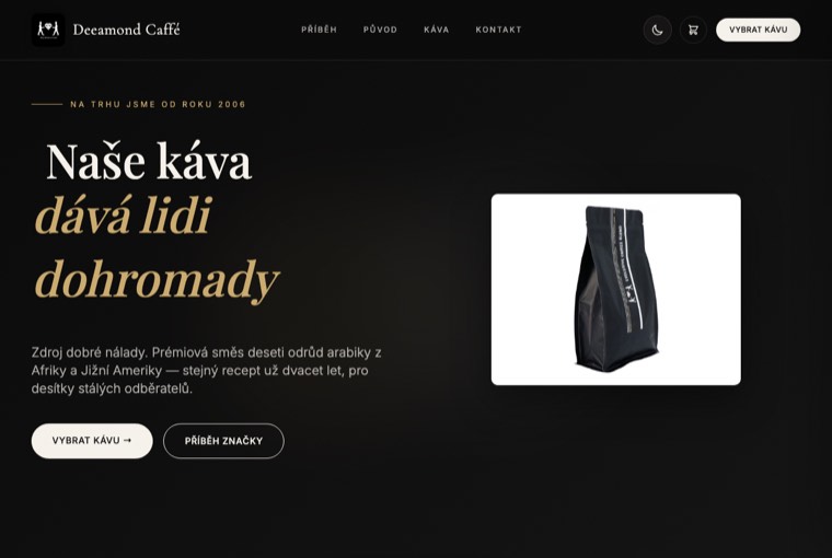 E-shop pražírny kávy