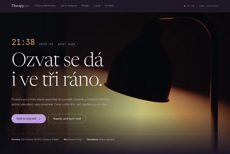 Online poradna, varianta A