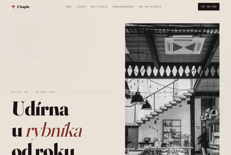 Udírna a občerstvení, varianta B