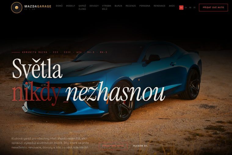 Klubová garáž, varianta A