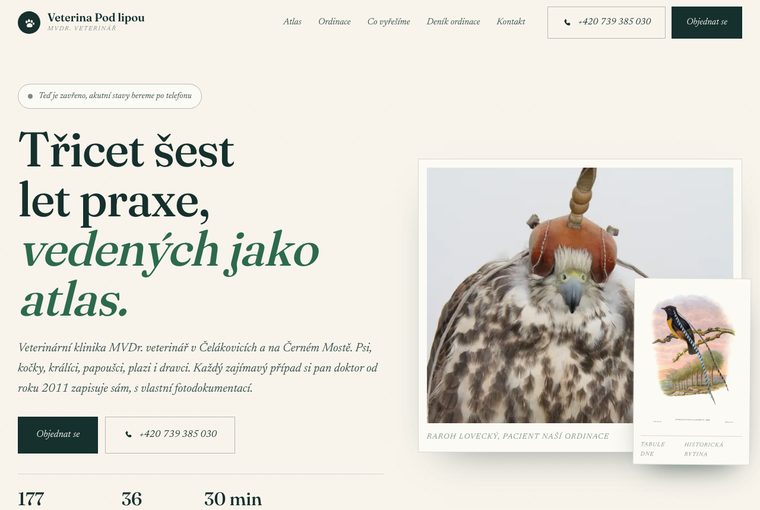 Veterinární klinika, varianta B