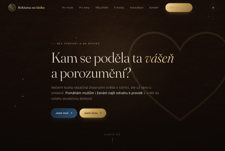 Poradna a osobní projekt