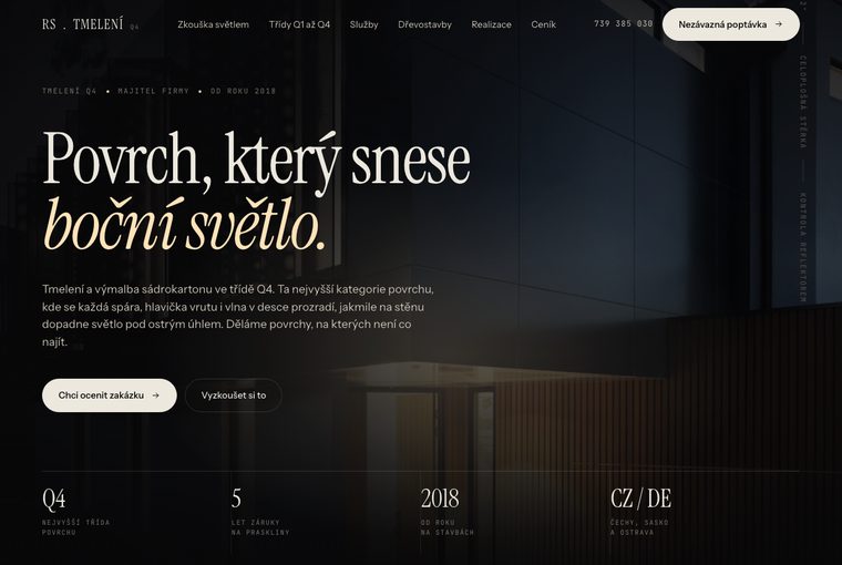 Tmelení a sádrokartony