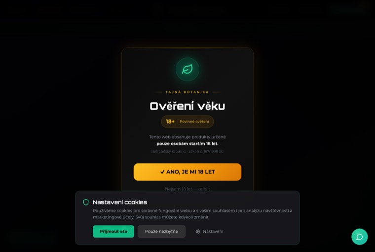 E-shop s prémiovými produkty