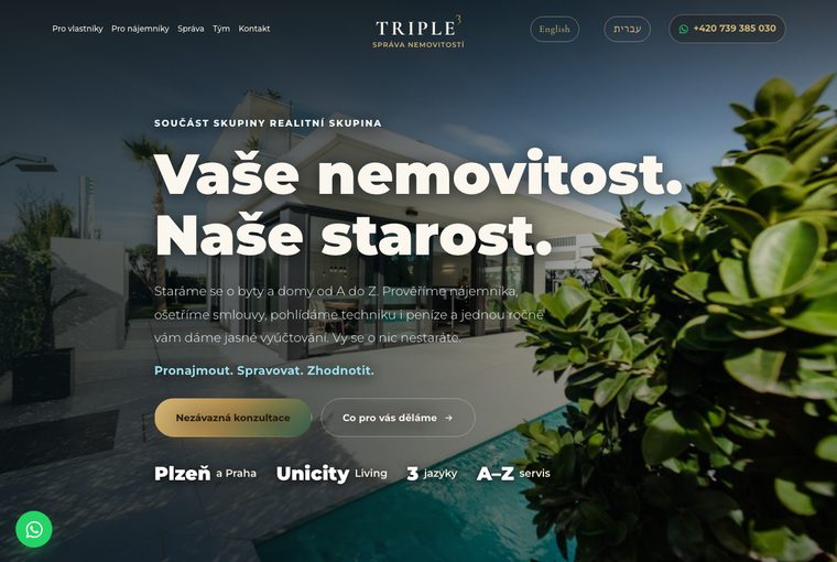 Správa nemovitostí, zelená