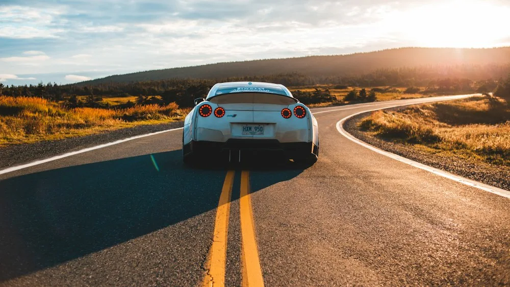 Výloha učebny autoškoly Dobrá jízda