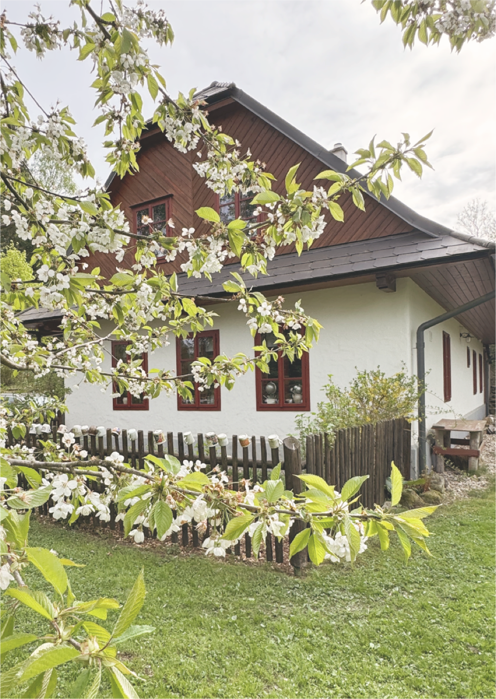 Chalupa na Vysočině — exteriér